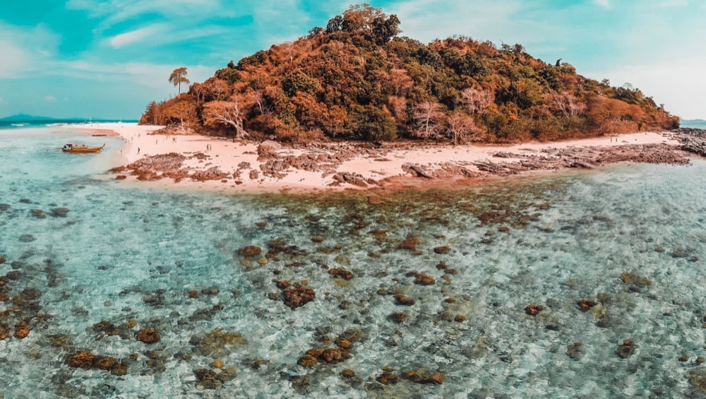 Private yacht charter to Bamboo Island (Koh Mai Phai), Phuket Thailand